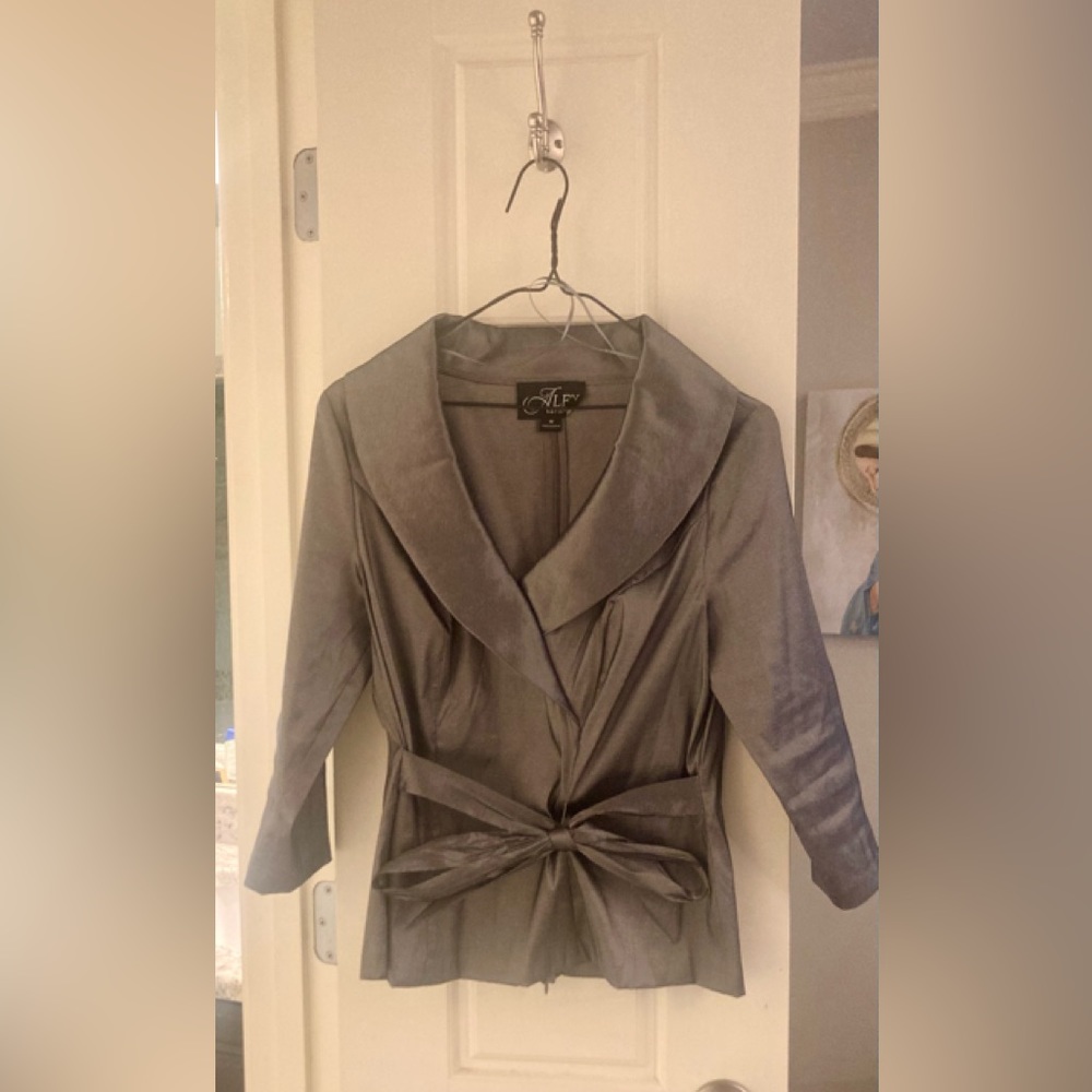 Portrait collar evening top